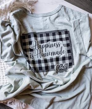 Happiness is Homemade Slub Tee